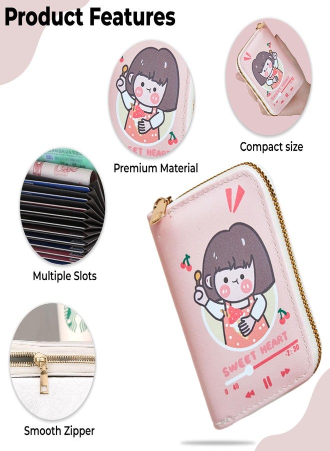 Kraptick Card Holder for Women - Elegant and Versatile Card Wallet,Card Sleeve,Card case,Card Pouch for Effortless Organization-(DMFP472) - Image 4